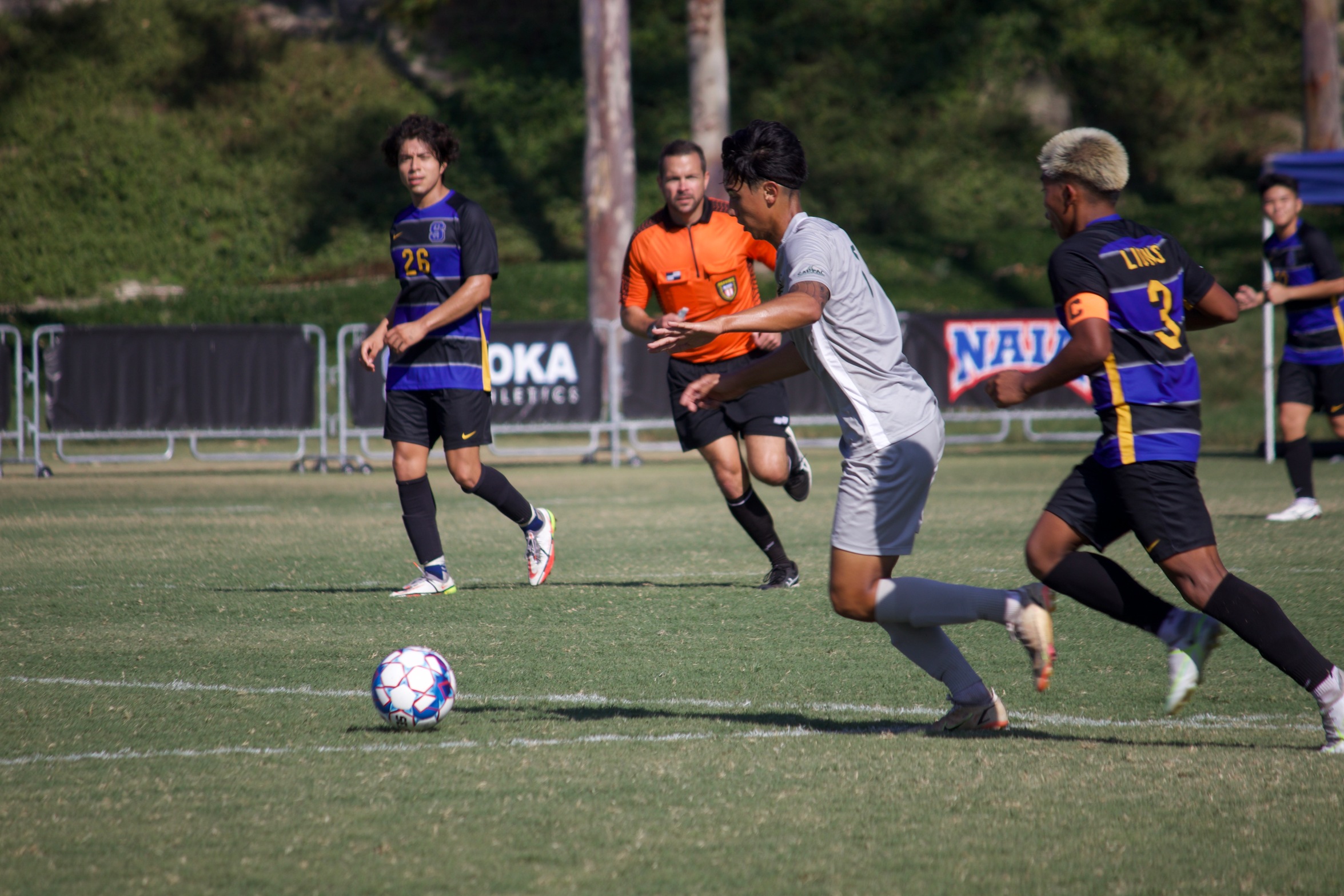 Men's Soccer Falls to Soka on the Road